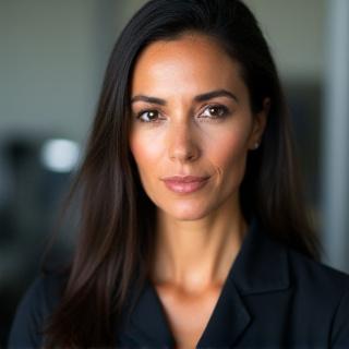 Retrato de Sofía Reyes, Especialista en Chapa y Pintura de Legado Rodante.